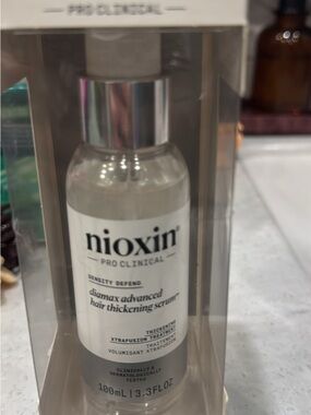 Nioxin Diamax Advanced Hair Thickening Serum — Clear